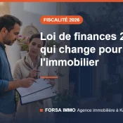 Loi de finances 2026 et immobilier en Tunisie – Forsa Immo