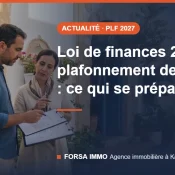 Projet de loi de finances 2027 et plafonnement des loyers en Tunisie – Forsa Immo