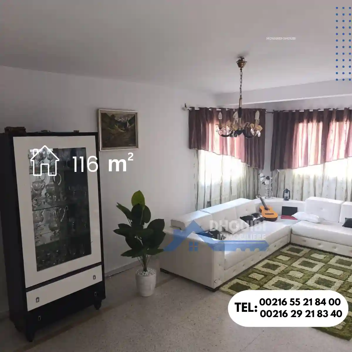 Appartement a vendre s+2 7ay riath sousse - Image 2